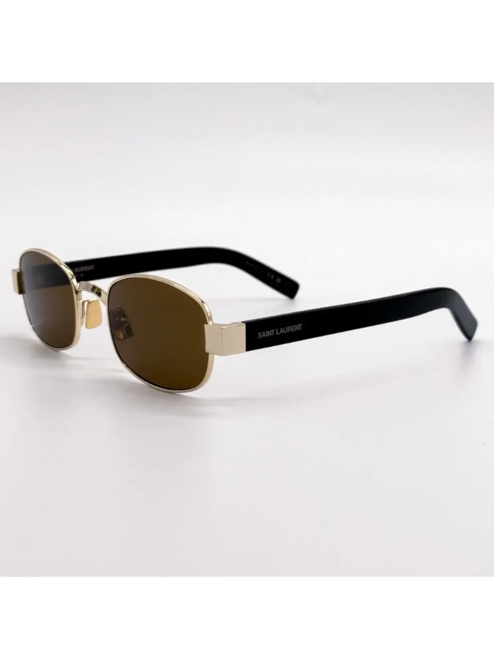 New Saint Laurent Sunglasses SL706 001 Black Brown Unisex Eyewear